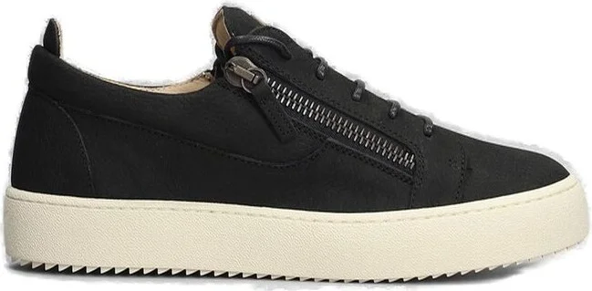Giuseppe Zanotti Zip-Detailed Low-Top Sneakers