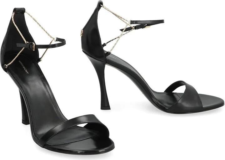 Givenchy 4G Liquid Leather Sandals - Image 3