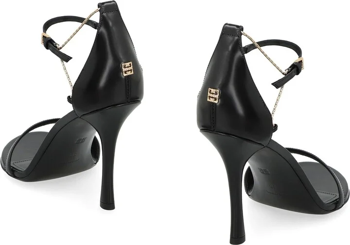 Givenchy 4G Liquid Leather Sandals - Image 4