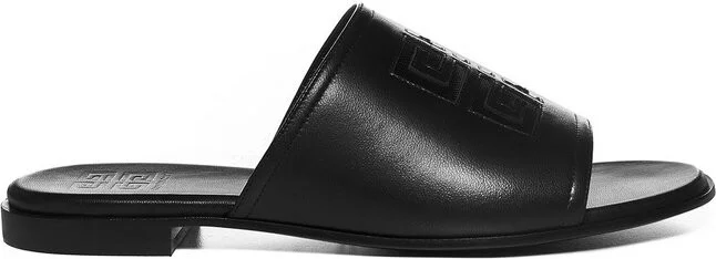 Givenchy 4G Logo Embossed Sandals