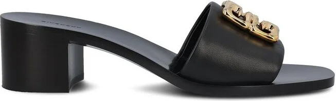 Givenchy 4G Plaque Heeled Sandals