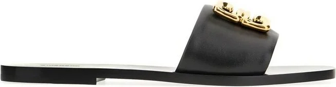 Givenchy 4G Plaque Slippers
