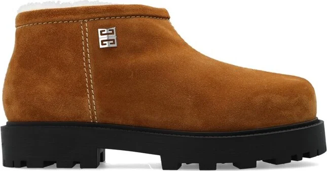 Givenchy 4G Plaque Storm Ankle Boots