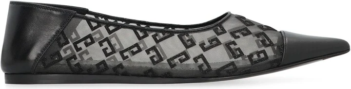 Givenchy 4G Pointy-Toe Ballet Flats - Image 2