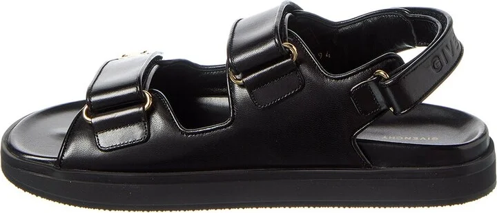 Givenchy 4G Strap Leather Sandal - Image 2