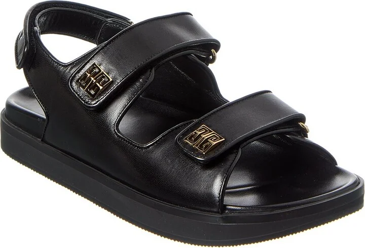 Givenchy 4G Strap Leather Sandal