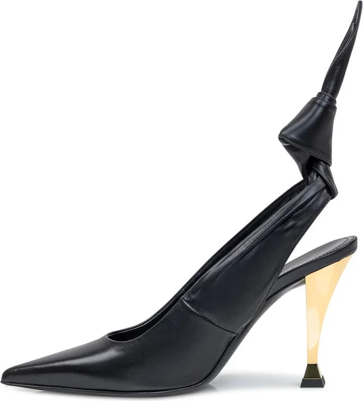 Givenchy Beauw Slingback In Nappa Leather - Image 4