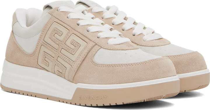 Givenchy Beige G4 Sneakers - Image 4