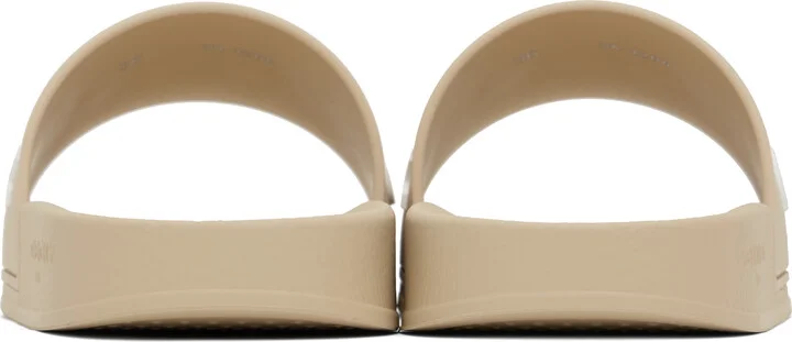 Givenchy Beige Rubber Pool Slides - Image 2