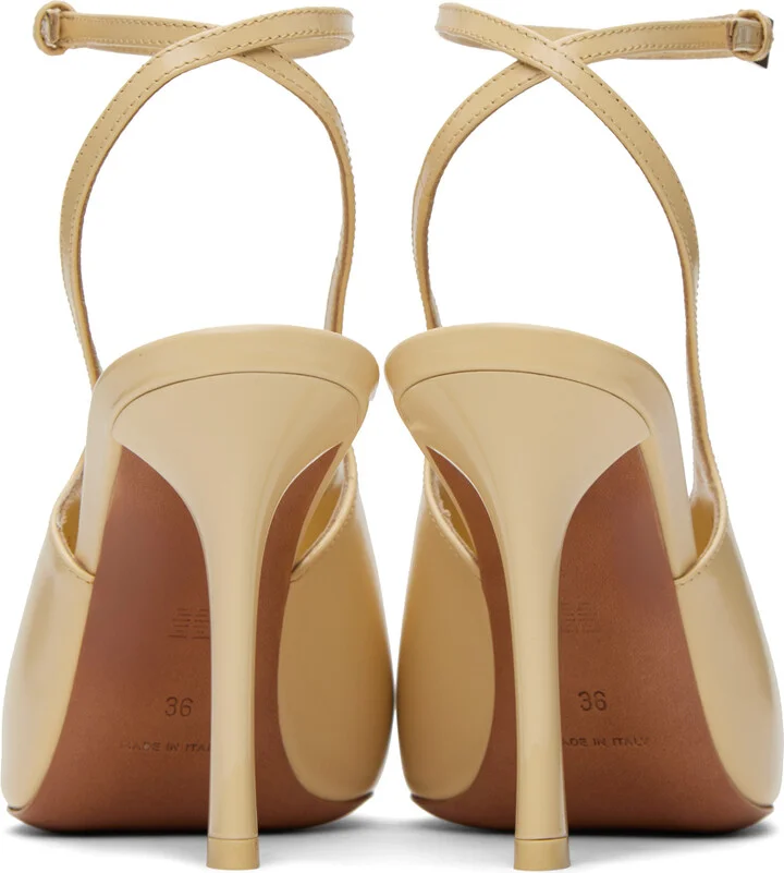 Givenchy Beige Show Heels - Image 2