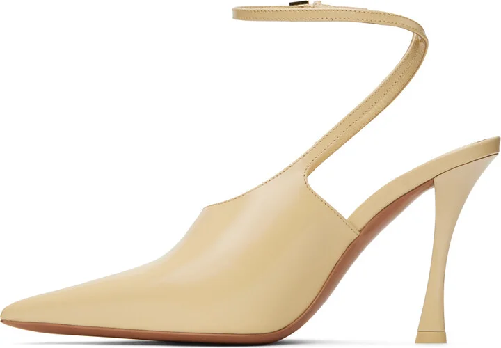 Givenchy Beige Show Heels - Image 3