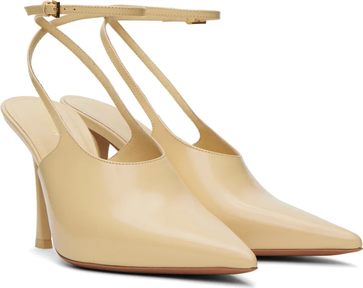 Givenchy Beige Show Heels - Image 4