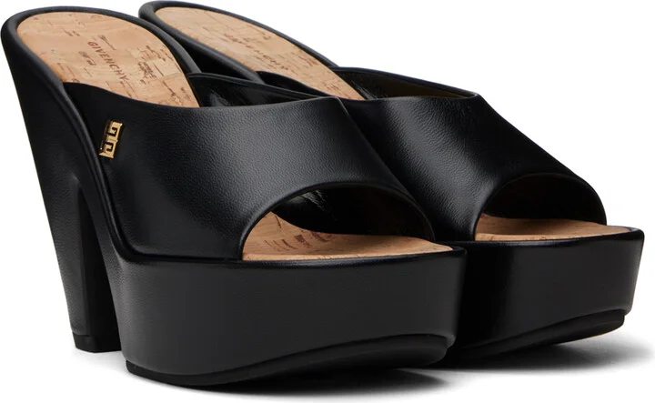 Givenchy Black 4G Doll Mules - Image 4