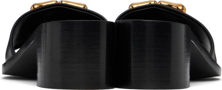 Givenchy Black 4G Heeled Sandals - Image 2