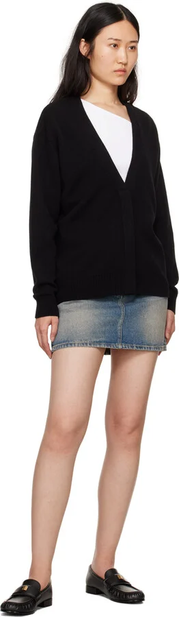 Givenchy Black 4G Leather Loafers - Image 5