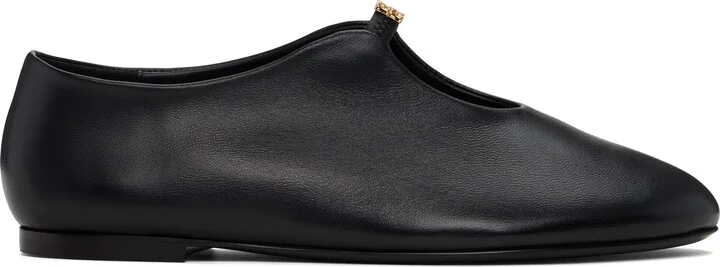 Givenchy Black 4G Liquid Ballerina Flats