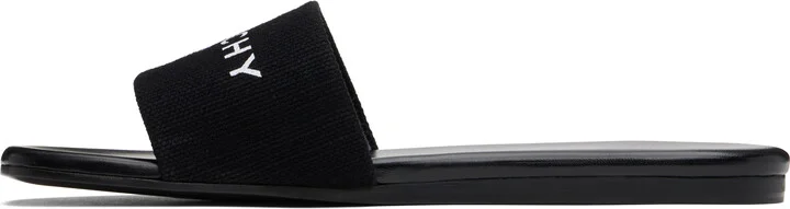 Givenchy Black 4G Sandals - Image 3