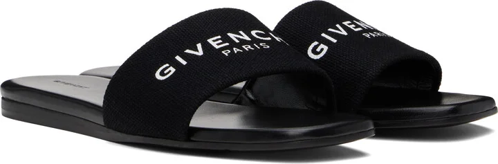 Givenchy Black 4G Sandals - Image 4