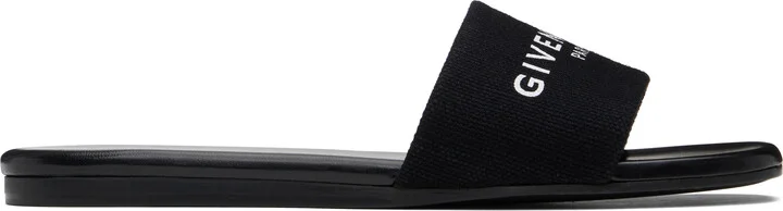 Givenchy Black 4G Sandals