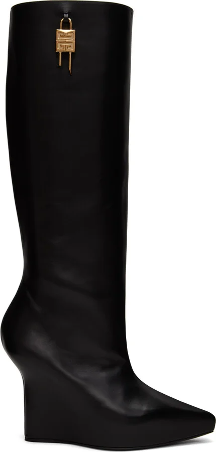 Givenchy Black G-Lock Boots