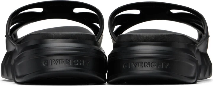 Givenchy Black Marshmallow Slides - Image 2