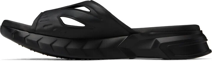 Givenchy Black Marshmallow Slides - Image 3