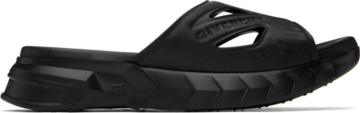 Givenchy Black Marshmallow Slides