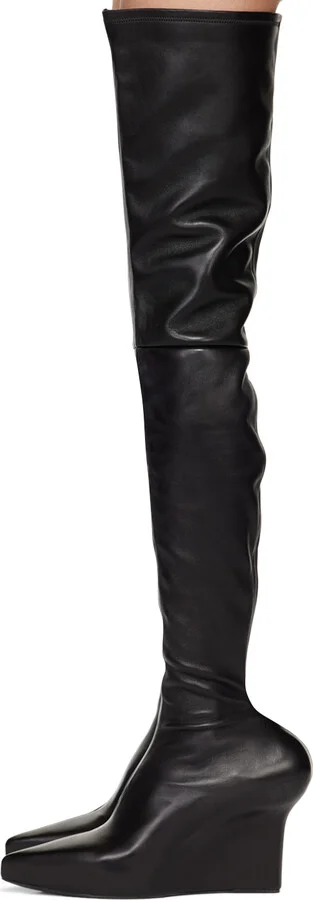 Givenchy Black Pointed Boots - Image 3