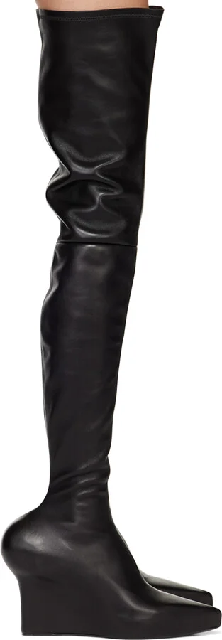 Givenchy Black Pointed Boots