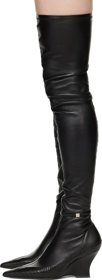 Givenchy Black Raven Boots - Image 3