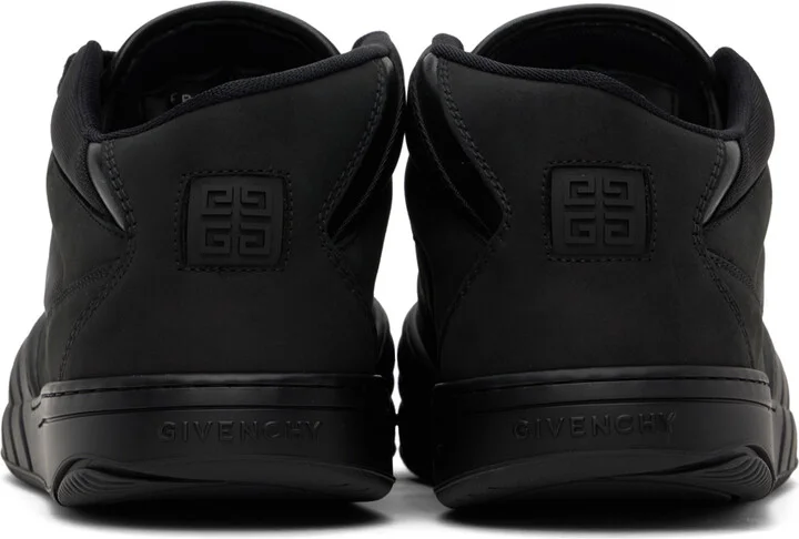 Givenchy Black Skate Nubuck Sneakers - Image 2