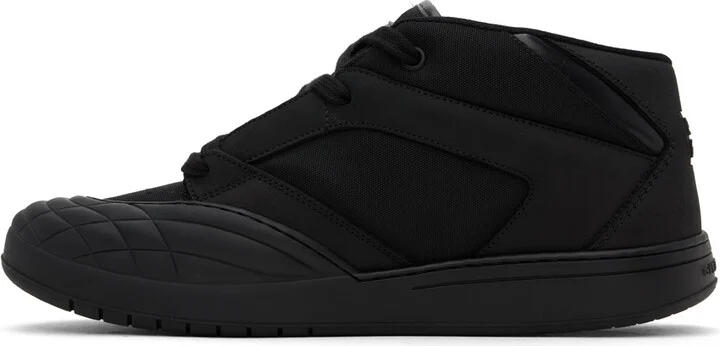 Givenchy Black Skate Nubuck Sneakers - Image 3