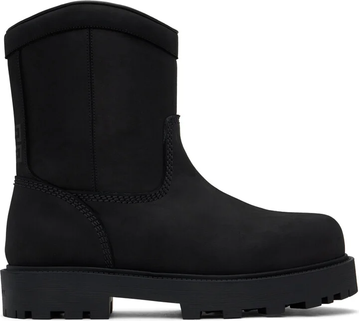 Givenchy Black Storm Chelsea Boots