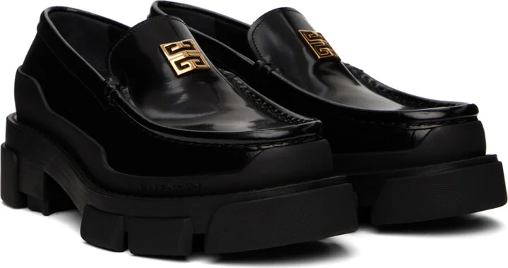 Givenchy Black Terra Loafers - Image 4