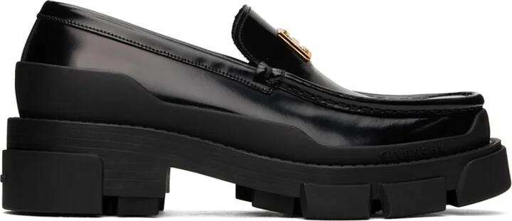 Givenchy Black Terra Loafers