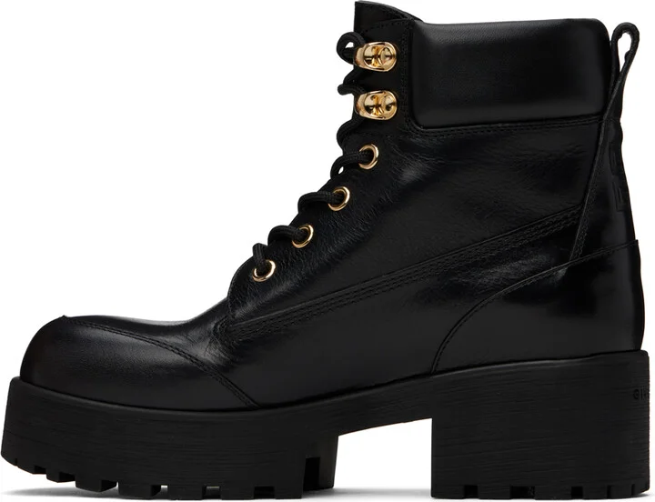 Givenchy Black Trekker Boots - Image 3
