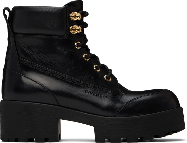Givenchy Black Trekker Boots
