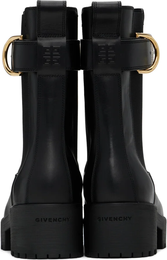 Givenchy Black Voyou Chelsea Boots - Image 2