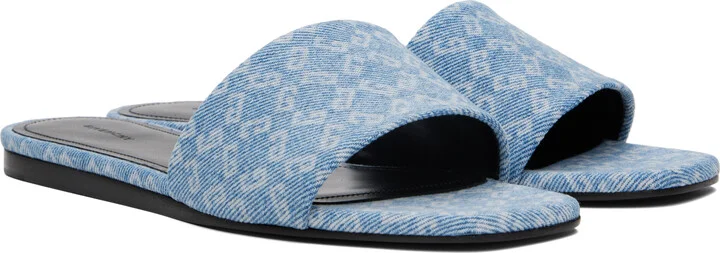 Givenchy Blue 4G Sandals - Image 4