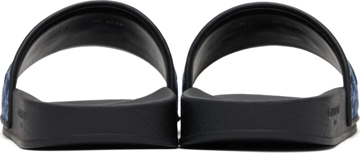 Givenchy Blue Monogram 72 Pool Slides - Image 2