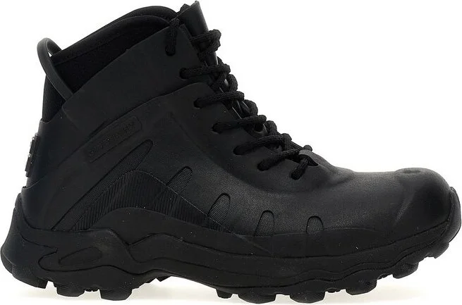Givenchy Bogs Lace-Up Ankle Boots
