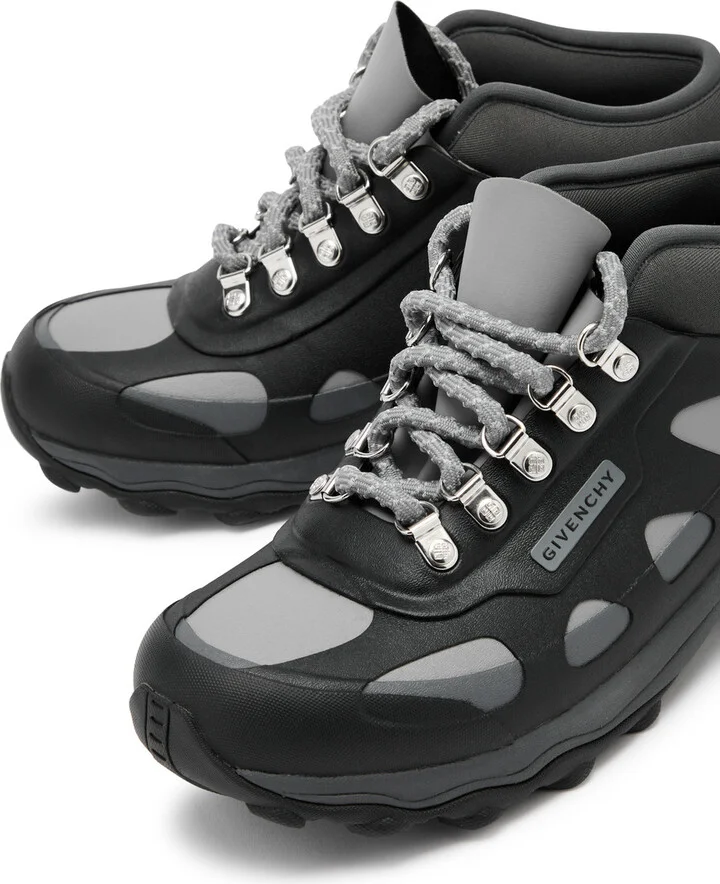 Givenchy Bogs Panelled Rubber Hiking Boots - Image 3