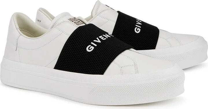 Givenchy City Court White Leather Sneakers - Image 2