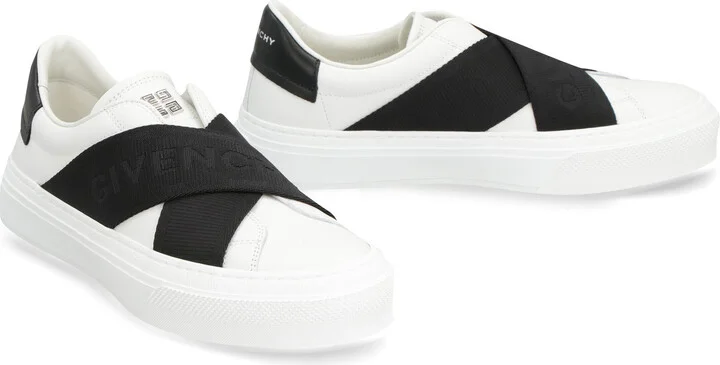 Givenchy City Sport Leather Sneakers - Image 3