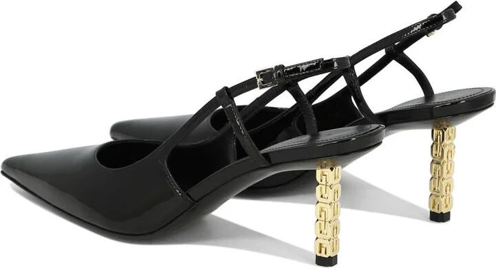 Givenchy "G Cube" 80Mm Slingback Pumps - Image 4
