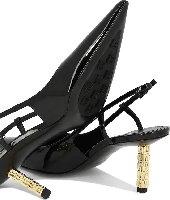 Givenchy "G Cube" 80Mm Slingback Pumps - Image 5