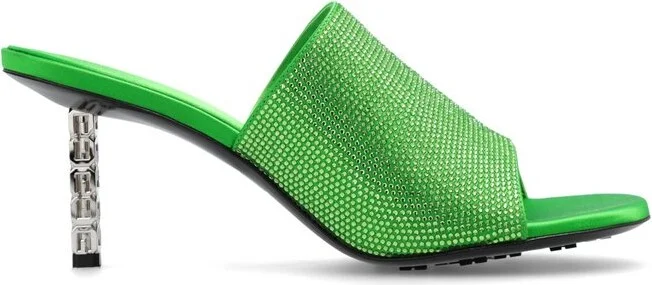 Givenchy G Cube Embellished Mules