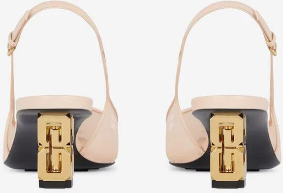 Givenchy G Cube Heel Slingbacks - Image 6
