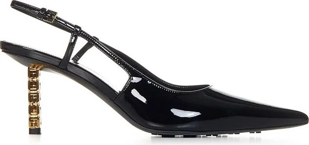 Givenchy G Cube Slingback Buckle-Detailed Pumps