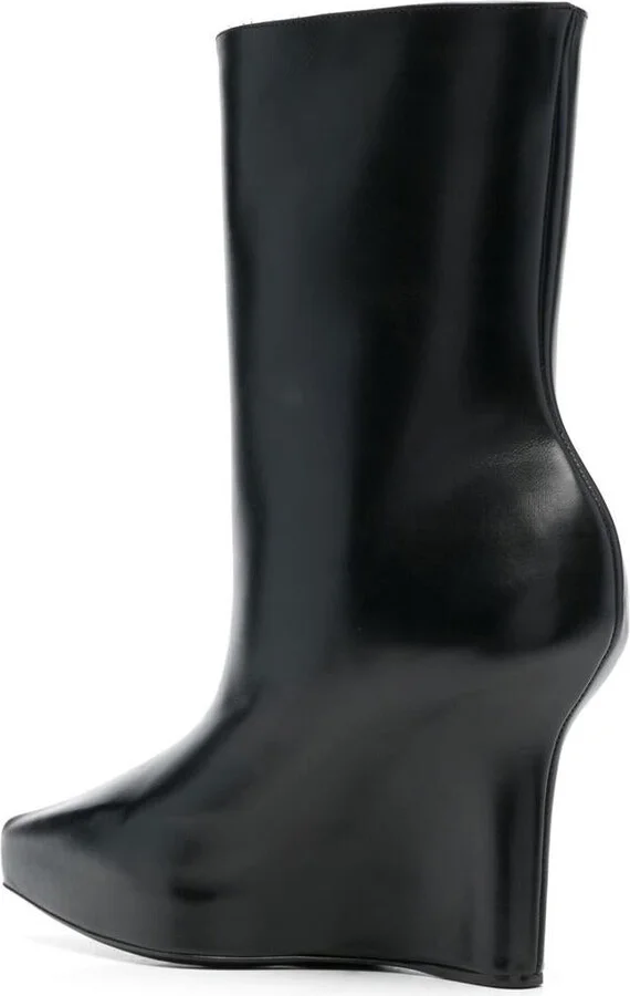 Givenchy G Lock Leather Boots - Image 2